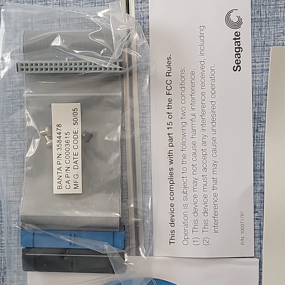 Seagate 120 GB In Box Upgrade Kit Internal Hard Drive. Never Used - Picture 9 of 16